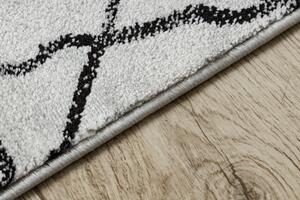 Makro Abra Kusový koberec EMERALD 3820 Luxusní moderní strom dřevo stříbrný Rozměr: 160x220 cm