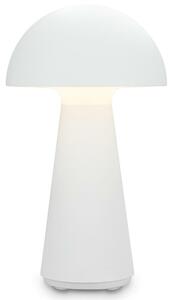 BRILONER LED nabíjecí stolní lampa 28 cm 2,6W 300lm bílé IP44 BRILO 7421016