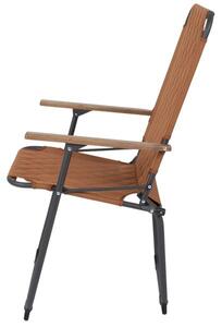 Bo-Camp Kempingová skládací židle Jefferson terracotta hnědá