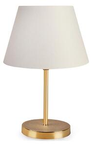 Stolní lampa AYD 1xE27/60W/230V bílá/zlatá
