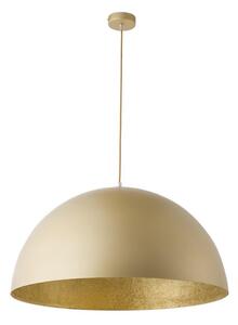 Lustr na lanku SFERA 1xE27/60W/230V pr. 35 cm zlatá