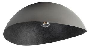 Přisazený lustr SOLARIS 1xE27/60W/230V stříbrná/černá