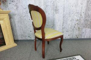(3632) FILIPPO žlutá zámecká židle - set 2 ks