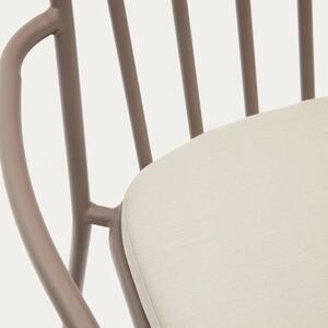 OnaDnes -20% Lila kovová jídelní židle Kave Home Bramant