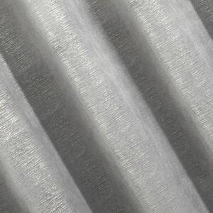 Dekorační velvet závěs SUZIE 140x250 cm, stříbrná, (cena za 1 kus) MyBestHome