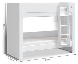 Čilek Patrová postel 90x200 cm Varia White