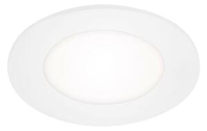 BRILONER LED vestavné svítidlo, pr. 11,4 cm, 6 W, bílé BRI 7145-416