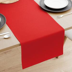 Goldea dekorační běhoun na stůl loneta - červený 35x120 cm