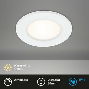 BRILONER LED vestavné svítidlo, pr. 11,5 cm, LED modul, 6W, 600 lm, bílé BRI 7049-016