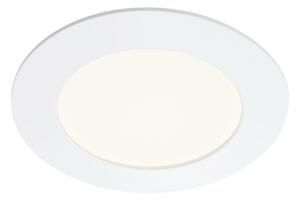BRILONER LED vestavné svítidlo, pr. 12 cm, 6,4 W, bílé IP44 BRI 7284-016
