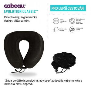 Cabeau Evolution® Classic Midnight cestovní polštář - černý