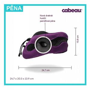 Cabeau Evolution Cool® Purple cestovní polštář - fialový