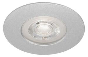 BRILONER LED vestavné svítidlo, pr. 9 cm, 5 W, matný chrom IP44 BRI 7046-014