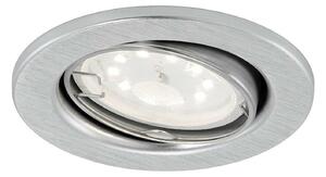 BRILONER LED vestavné svítidlo, pr. 8,6 cm, 5 W, hliník BRI 8315-019