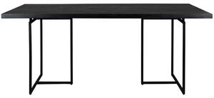 Černý dřevěný jídelní stůl DUTCHBONE Class 180 x 90 cm