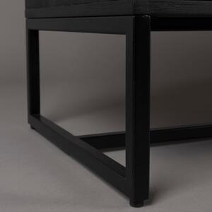 Černý dřevěný TV stolek DUTCHBONE Class 180 x 45 cm