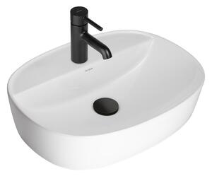 Oltens Hamnes umyvadlo 51x39 cm oválné na pult bílá 41313000