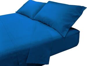 Gipetex Natural Dream Povlak na polštář italské výroby 100% bavlna - 2 ks stř.modrá - 2 ks 70x90 cm
