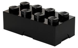 Černý box na svačinu LEGO® Lunch 20 x 10 cm