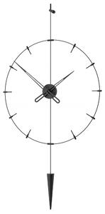 Mclocks Designové nástěnné hodiny PIP802 Pendulum Plus Indicator black-black 60cm