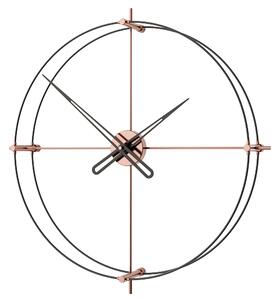 Mclocks Designové nástěnné hodiny TM605 Timeless pink-black 60cm