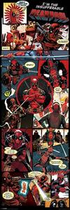 Plakát, Obraz - Deadpool - Panels, (53 x 158 cm)