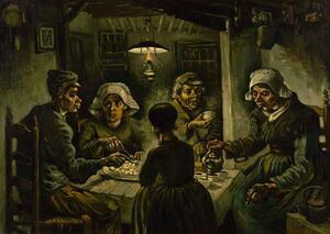 Vincent van Gogh - Obrazová reprodukce The Potato Eaters, 1885, (40 x 30 cm)