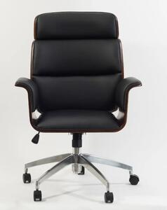 Kancelářská židle OREGON černá eko kůže