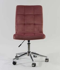 Kancelářská židle Q-020 starorůžová bluvel 52
