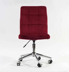 Kancelářská židle Q-020 bordová bluvel 59