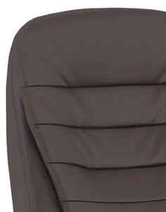 Kancelářská židle Q-154 černá kůže / ekokůže