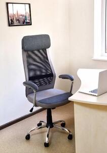Kancelářská židle Q-336 šedá