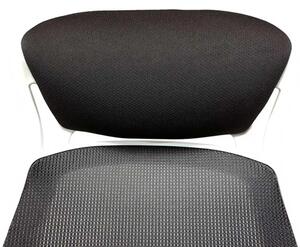 Kancelářská židle Q-409 černá/ bílá
