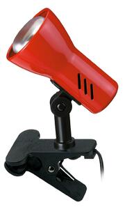 BRILONER Svítidlo se svorkou 11,5 cm 1x E14 40W červená BRI 2794-012P