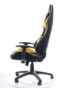 Kancelářská židle VIPER černá/ žltá