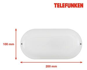 BRILONER TELEFUNKEN LED nástěnné svítidlo 20 cm 15W 1500lm bílé IP44 TF 205206TF