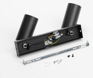 Brilagi - Bodové svítidlo SELE 2xGU10/30W/230V černá/zlatá