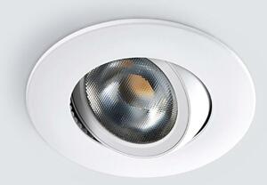 HEITRONIC LED vestavné svítidlo DL8002, kruhové, 720lm, rotační, výklopné, 38st, CCT 2700/4000K, IP65 500947