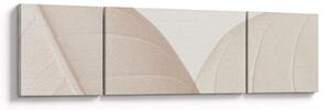 Obraz - Texturované listy (170x50 cm)