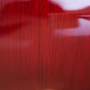 Vivanno dekorační mísa ALEXA, sklolaminát, šířka 65 cm, červeno-černý lesk