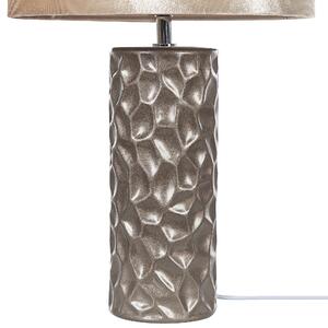 Keramická stolní lampa zlatá SANKURU