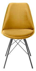 Jídelní židle SCANIA RETRO BLC - žlutá