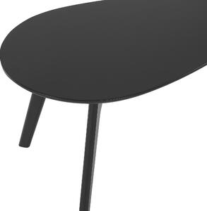 Sada 2 konferenčních stolků v černé barvě FLY III
