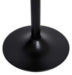 ViaDomo Via Domo - Barová židle Pero - černá - 40x107x35 cm