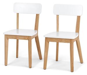 Dřevěné židle, 2 ks