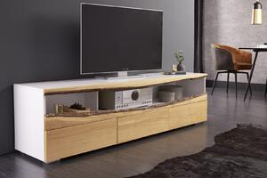 TV stolek WILDE 180 cm - bílá - INV
