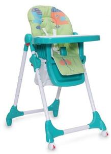 Moni Cangaroo Dětská jídelní židlička Kimchi - tyrkysová, BMC22