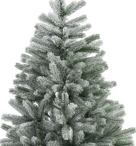 Umělý vánoční stromek Talvi 180 cm zelený se sněhem a černým stojanem