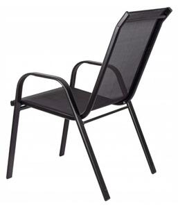 Zahradní židle CORDOBA 1 antracit/černá