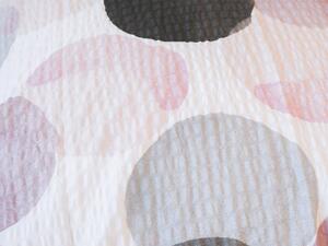 Primera Ložní povlečení, růžové kruhy (200 x 200 cm) (100252537003)